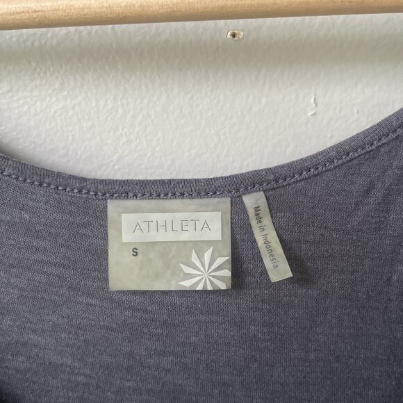 Athleta Womens Dress Size Small Gray Sleeveless Modal/cotton - Picture 3 of 7